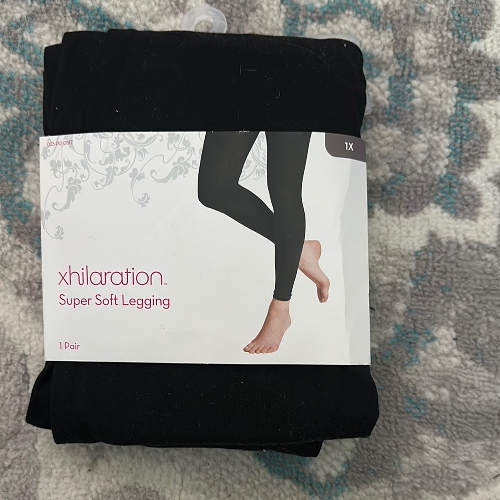 Xhilaration Black Super Soft Leggings